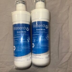 Waterdrop WD-F46 Refrigerator Water Filter Replacement for LG LT1000P 2-Pack